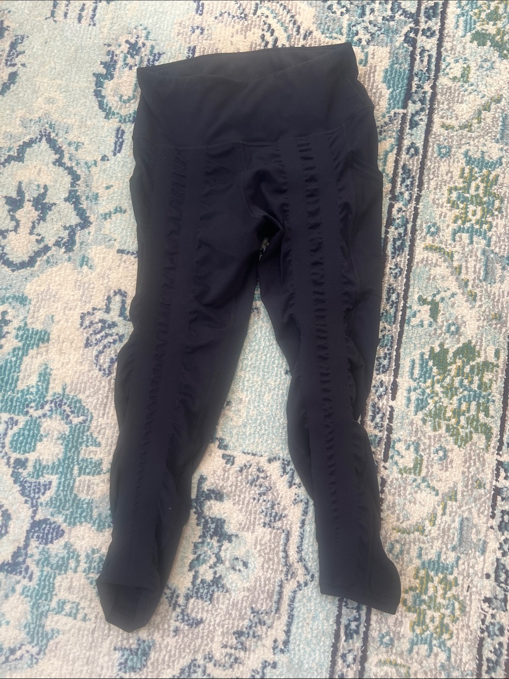 Sweet flex Capri resistance band leggings Active Leggings